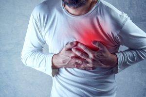 heart disease myths and facts person having chest pain